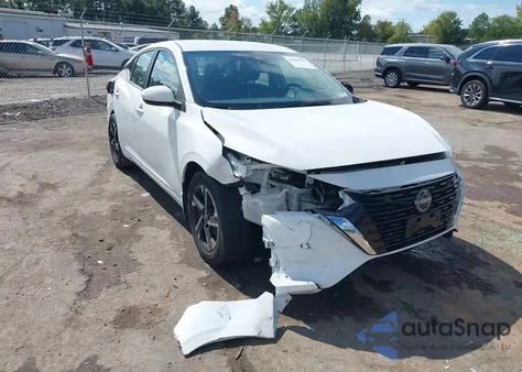2025 Nissan Sentra Sv from USA, damaged, VIN 3N1AB8CV9SY271252